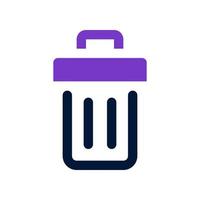 recycle bin icon for your website, mobile, presentation, and logo design. vector