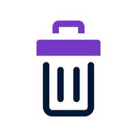 recycle bin icon for your website, mobile, presentation, and logo design. vector