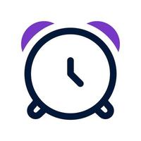 icono de reloj para su sitio web, móvil, presentación y diseño de logotipo. vector