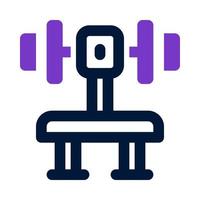 barbell icon for your website, mobile, presentation, and logo design. vector