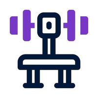 barbell icon for your website, mobile, presentation, and logo design. vector