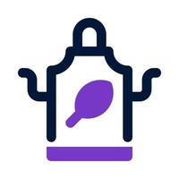 apron icon for your website, mobile, presentation, and logo design. vector