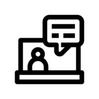 video courses icon for your website, mobile, presentation, and logo design. vector