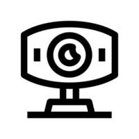 webcam icon for your website, mobile, presentation, and logo design. vector