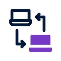 data sharing icon for your website, mobile, presentation, and logo design. vector