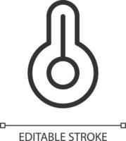 Warmth pixel perfect linear ui icon. Color balance. Photo editor instrument. Retouch. GUI, UX design. Outline isolated user interface element for app and web. Editable stroke vector