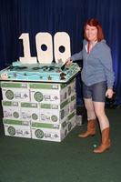 Kate Flannery 100th Episode of The Office  On Location at Calamigos Ranch in Malibu  CA on April 14 20092009 photo