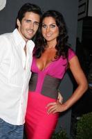 Brandon Beemer  Nadia Bjorlin  arriving at the Style LA Runway Show at the Viceroy Hotel in Santa Monica CA on July 27 2009 2009 photo