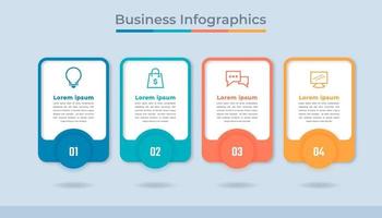 Timeline Infographics Business Data Visualization Process Chart. Abstract Diagram Graph with Steps, Options vector