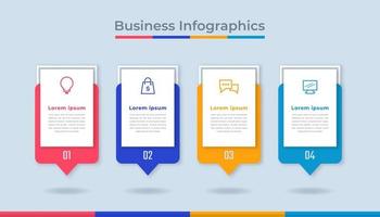 Timeline Infographics Business Data Visualization Process Chart. Abstract Diagram Graph with Steps, Options vector