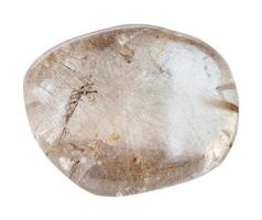pulido rutilado cuarzo mineral joya Roca foto