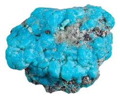 piece of blue Turquoise gemstone from Mexico photo