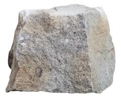 Dolomite stone isolated on white background photo