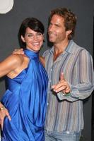 Lesli Kay  Shawn Christian arriving at the Style LA Runway Show at the Viceroy Hotel in Santa Monica CA on July 27 2009 2009 photo