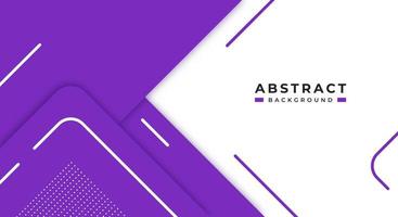 Abstract Purple Background Geometric Shape Paper Layers with Copy Space for Decorative web layout, Poster, Banner, Corporate Brochure and Seminar Template Design vector