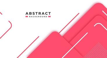 resumen rosado antecedentes geométrico forma papel capas con Copiar espacio para decorativo web disposición, póster, bandera, corporativo folleto y seminario modelo diseño vector