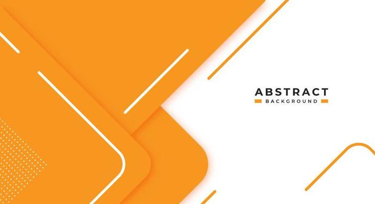Abstract Yellow Background Geometric Shape Paper Layers with Copy Space for Decorative web layout, Poster, Banner, Corporate Brochure and Seminar Template Design