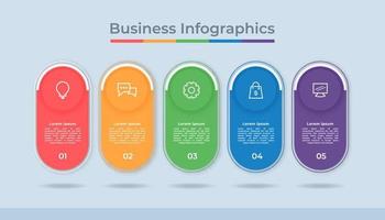 Timeline Infographics Business Data Visualization Process Chart. Abstract Diagram Graph with Steps, Options vector