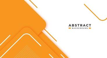 resumen amarillo antecedentes geométrico forma papel capas con Copiar espacio para decorativo web disposición, póster, bandera, corporativo folleto y seminario modelo diseño vector