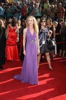 Holly Hunter arriving at the Primetime Emmys at the Nokia Theater in Los Angeles CA onSeptember 21 20082008 photo