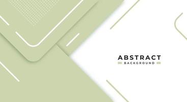 Abstract Grass Green Background Geometric Shape Paper Layers with Copy Space for Decorative web layout, Poster, Banner, Corporate Brochure and Seminar Template Design vector