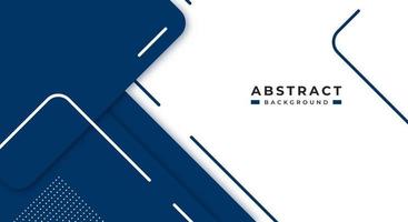 Abstract Blue Background Geometric Shape Paper Layers with Copy Space for Decorative web layout, Poster, Banner, Corporate Brochure and Seminar Template Design vector