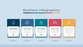 Timeline Infographics Business Data Visualization Process Chart. Abstract Diagram Graph with Steps, Options vector