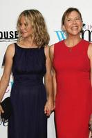 Meg Ryan and Annette Bening  arriving at the premiere of The Women at Manns Village Theater in WestwoodCA onSeptember 4 20082008 photo