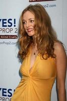 Heather Graham  arriving at the YES on Prop 2 Campaign to stop Animal Crueltyat a private estate in BelAir CA onSeptember 28 20082008 photo
