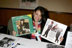 Meredith salenger a el hollywood coleccionista espectáculo a el Burbank marriott convención centrar en Burbank California en octubre 4 4 20082008 foto