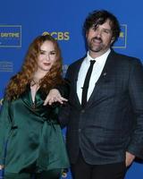 LOS ANGELES  JUN 24  Camryn Grimes Brock Powell at the 49th Daytime Emmys Awards at Pasadena Convention Center on June 24 2022 in Pasadena CA photo