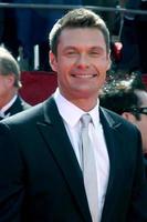 Ryan Seacrest arriving at the Primetime Emmys at the Nokia Theater in Los Angeles CA onSeptember 21 20082008 photo