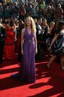 Holly Hunter arriving at the Primetime Emmys at the Nokia Theater in Los Angeles CA onSeptember 21 20082008 photo