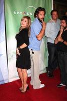 Lisa Ann Walter  Zach Levi  arriving at the NBC TCA Party at The Langham Huntington Hotel  Spa in Pasadena CA  on August 5 2009 2009 photo