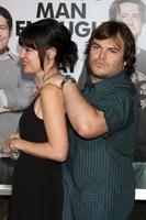 Jack Black  Wife arriving at the I Love You Man Premiere at the Mann Village Theater in Westwood CA on  March 17 2009 2009 photo