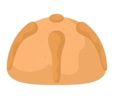 colored bread design vector