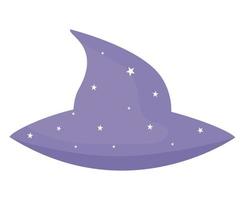 witch hat with sparks vector