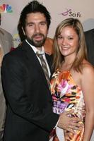 Joshua Gomez  Amy Phan   arriving at the NBC TCA Party at the Beverly Hilton Hotel  in Beverly Hills CA onJuly 20 20082008 photo