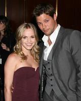 Alexa Havins  Justin Bruening  arriving at the NBC TCA Party at the Beverly Hilton Hotel  in Beverly Hills CA onJuly 20 20082008 photo