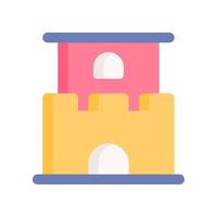 castle icon for your website design, logo, app, UI. vector