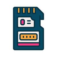 memory card icon for your website, mobile, presentation, and logo design. vector