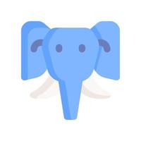 elefante icono para tu sitio web diseño, logo, aplicación, ui vector