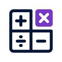 math icon for your website, mobile, presentation, and logo design. vector