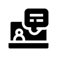video courses icon for your website, mobile, presentation, and logo design. vector