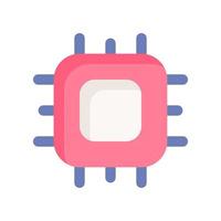 cpu icon for your website design, logo, app, UI. vector