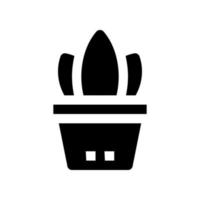 plant pot icon for your website, mobile, presentation, and logo design. vector