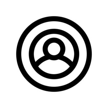 profile icon for your website design, logo, app, UI. vector