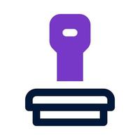 stamp icon for your website, mobile, presentation, and logo design. vector