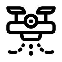 watering drone icon for your website, mobile, presentation, and logo design. vector