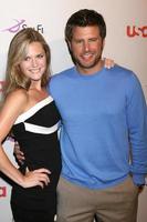 Maggie Lawson  James Roday  arriving at the NBC TCA Party at the Beverly Hilton Hotel  in Beverly Hills CA onJuly 20 20082008 photo